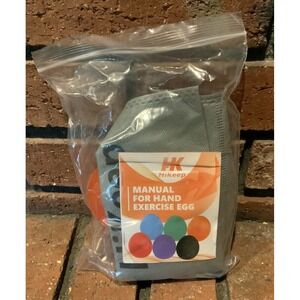 Hikeep 6 pc Hand Exercise Eggs Hand Exerciser Set